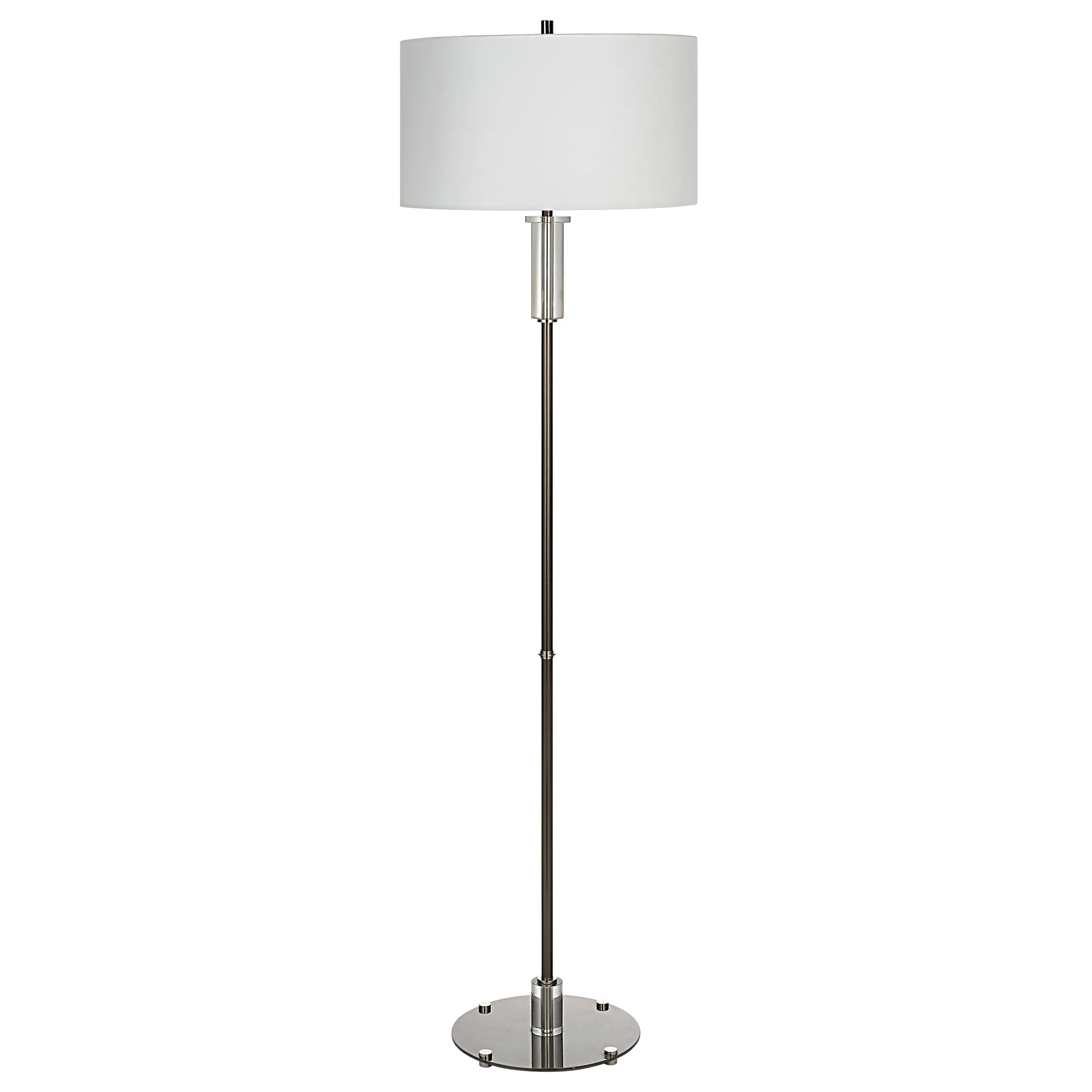 Uttermost Aurelia Steel Floor Lamp