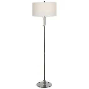 Uttermost Aurelia Steel Floor Lamp