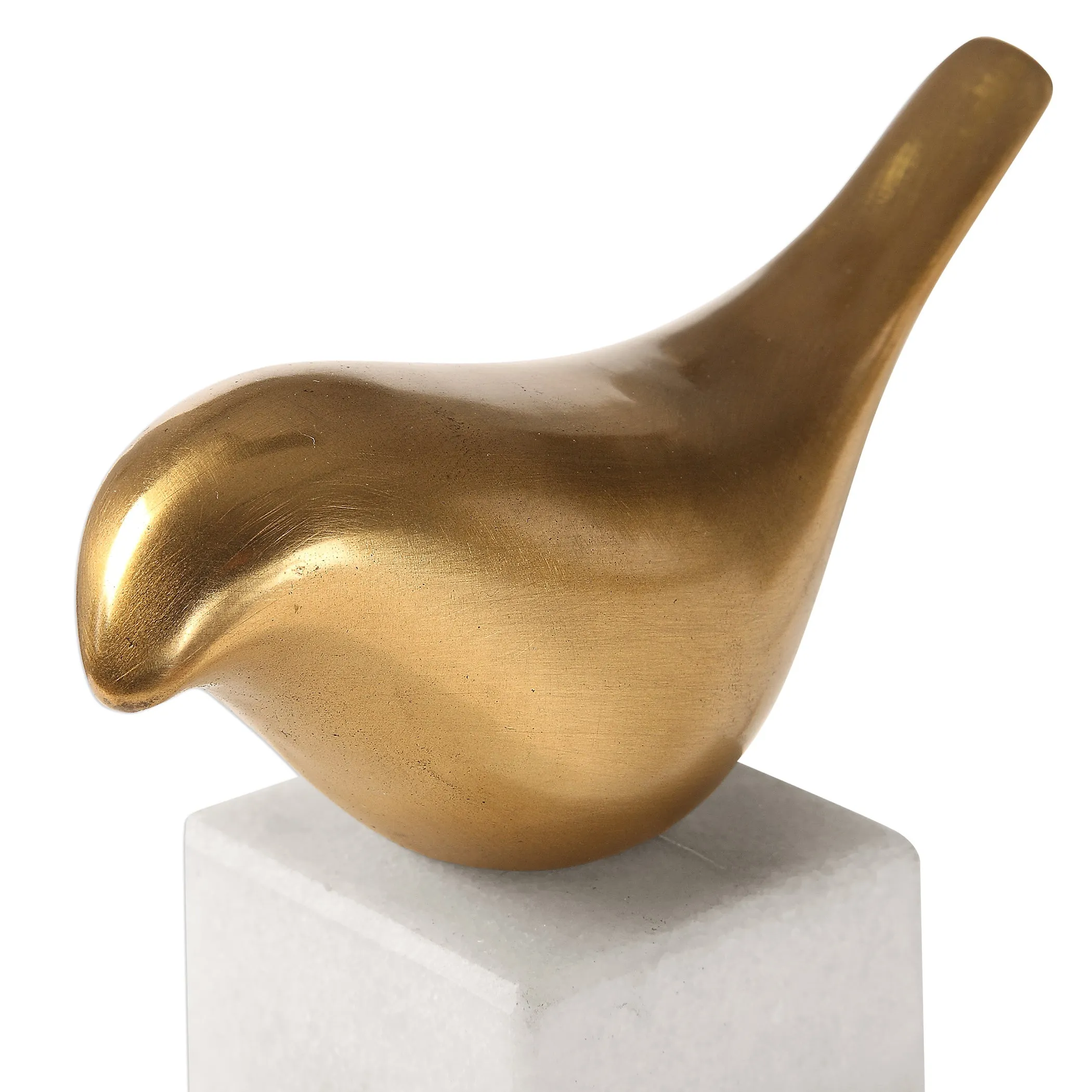 Uttermost Songbirds Brass Sculpture