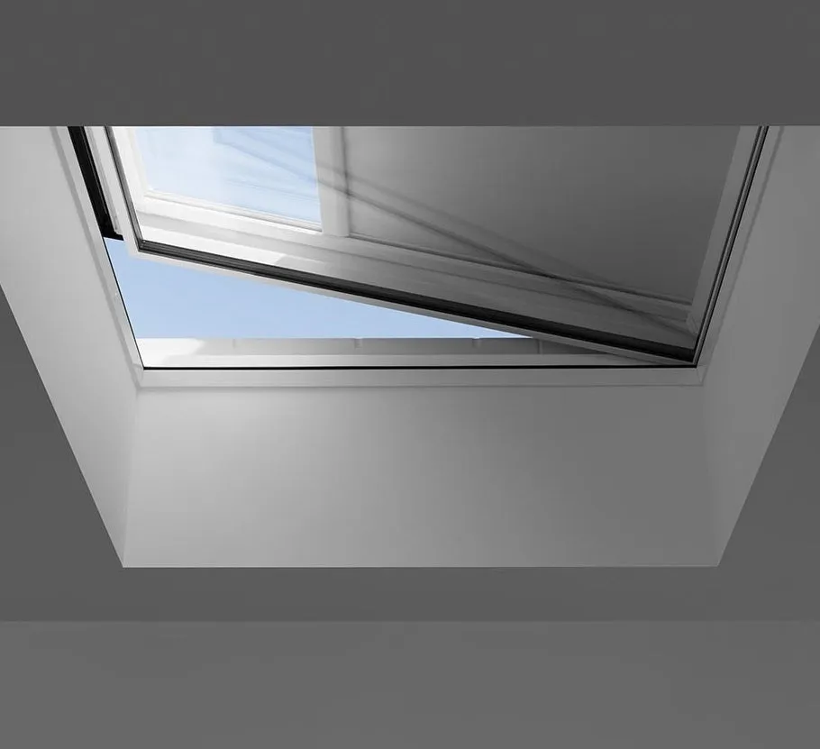 VELUX CVU 060060 1093 INTEGRA® Electric Curved Glass Rooflight Package 60 x 60cm (Including CVU Triple Glazed Base & ISU Curved Glass Top Cover)