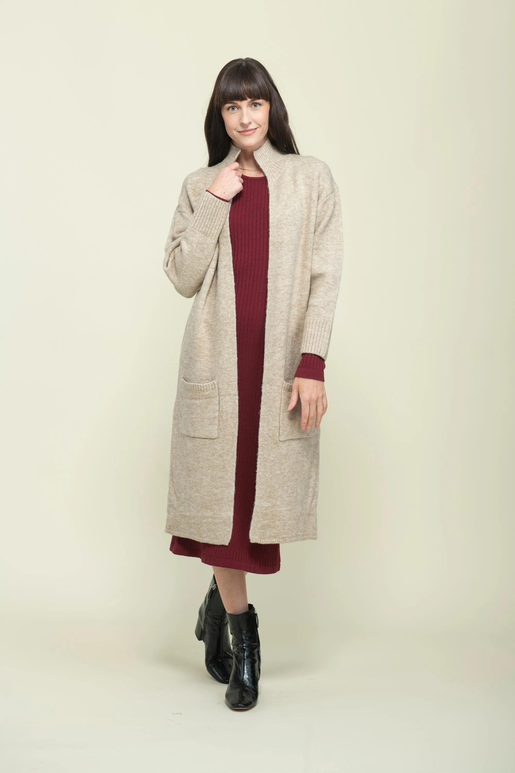 Vivian-Oversize Long Cardi