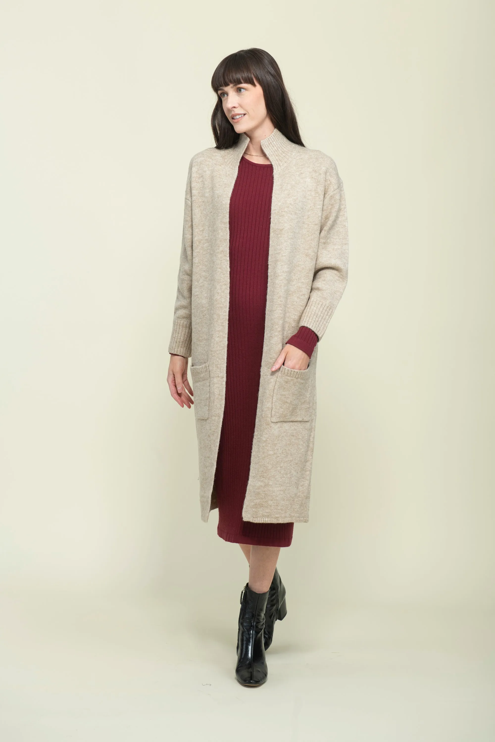 Vivian-Oversize Long Cardi