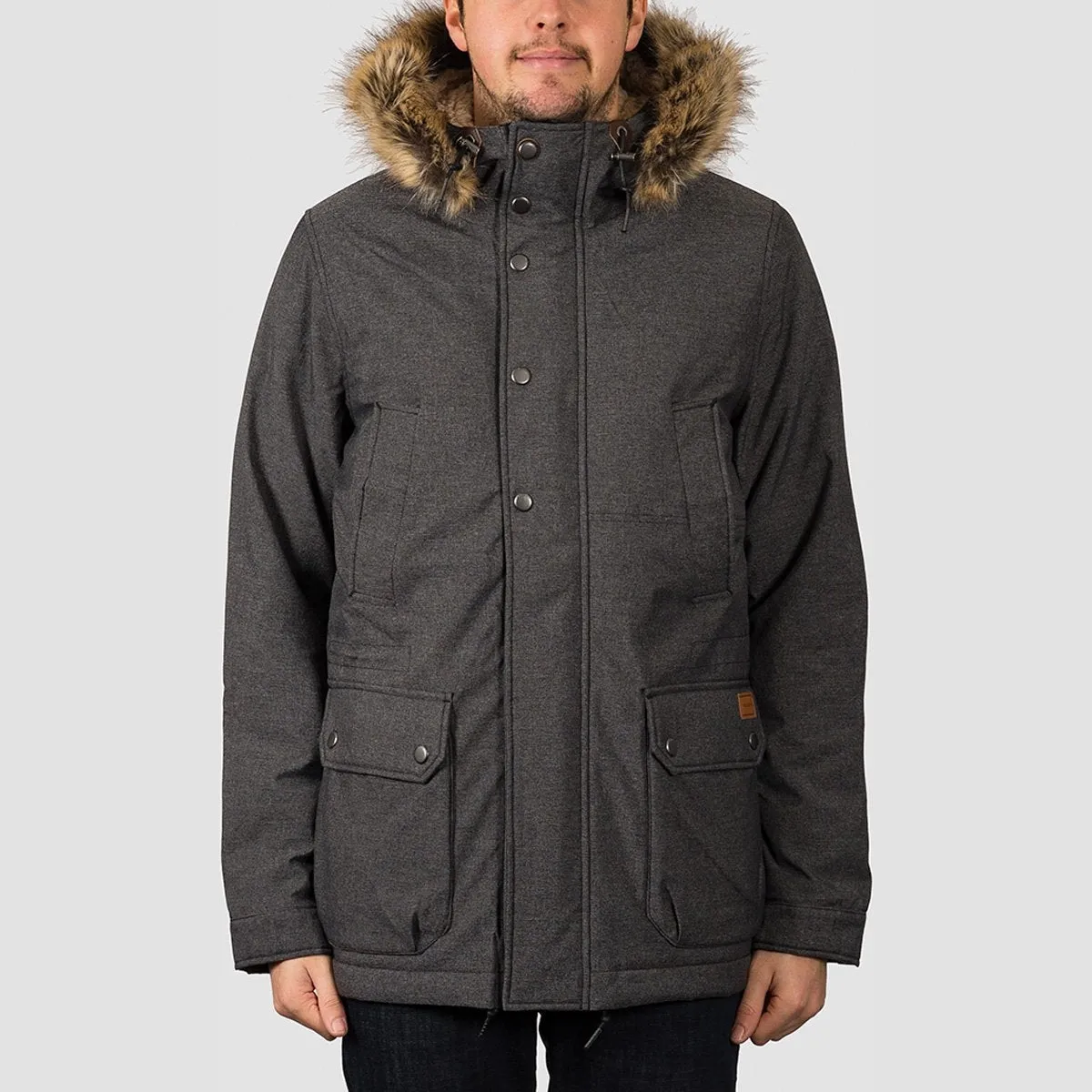 Volcom Lidward 5K Jacket Heather Black