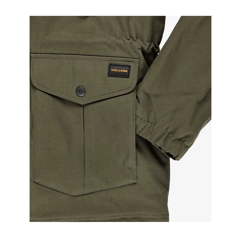 Volcom - Starget Parka Jacket - Military SALE