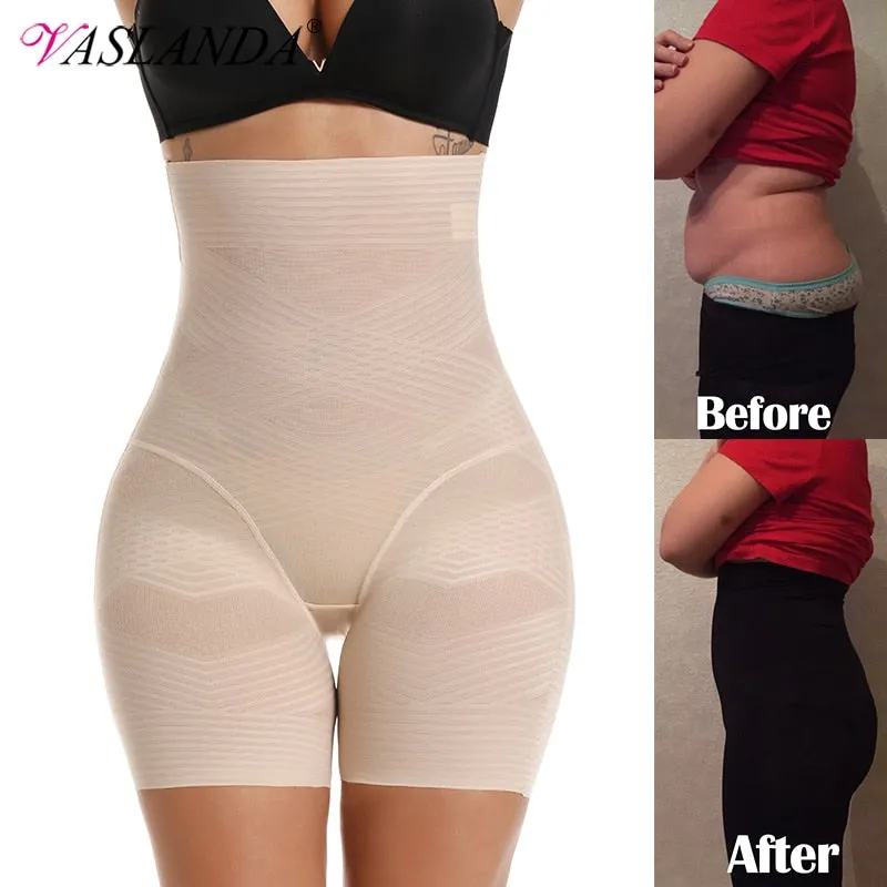 Women's Body Shaper Firm Tummy Control Shorts Under Skirts High Waist Shaping Panties Underwear Waist Cincher Shapewear