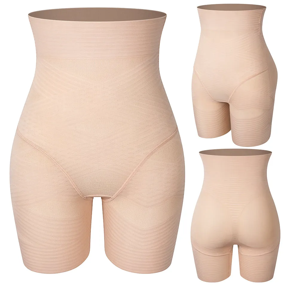 Women's Body Shaper Firm Tummy Control Shorts Under Skirts High Waist Shaping Panties Underwear Waist Cincher Shapewear