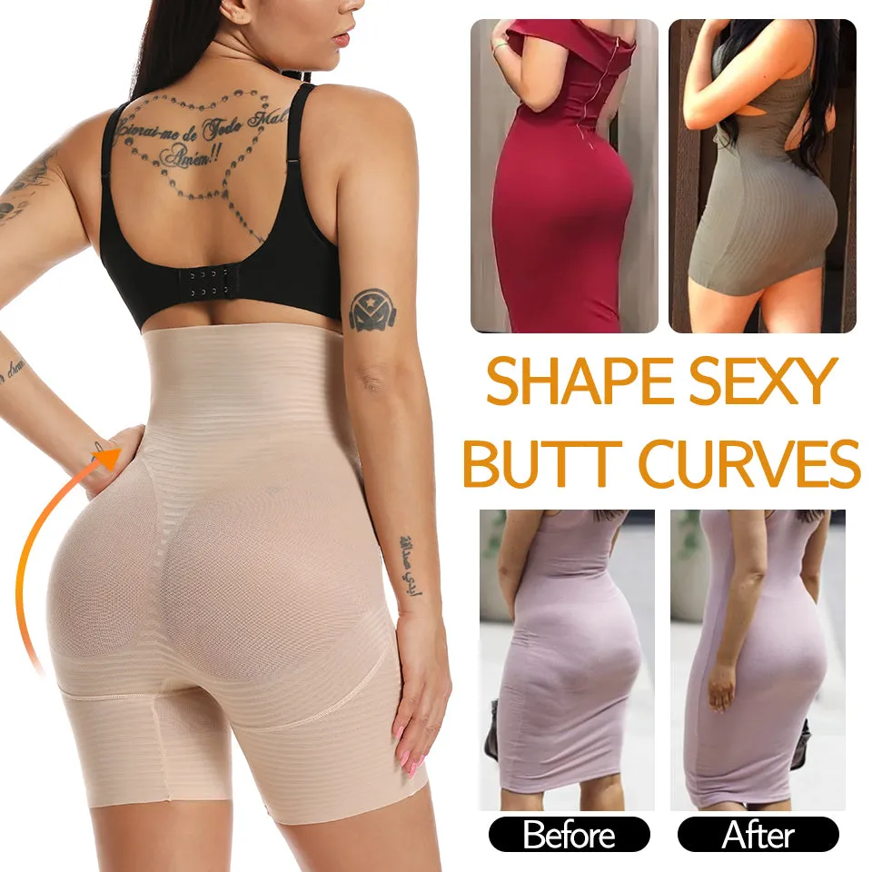 Women's Body Shaper Firm Tummy Control Shorts Under Skirts High Waist Shaping Panties Underwear Waist Cincher Shapewear