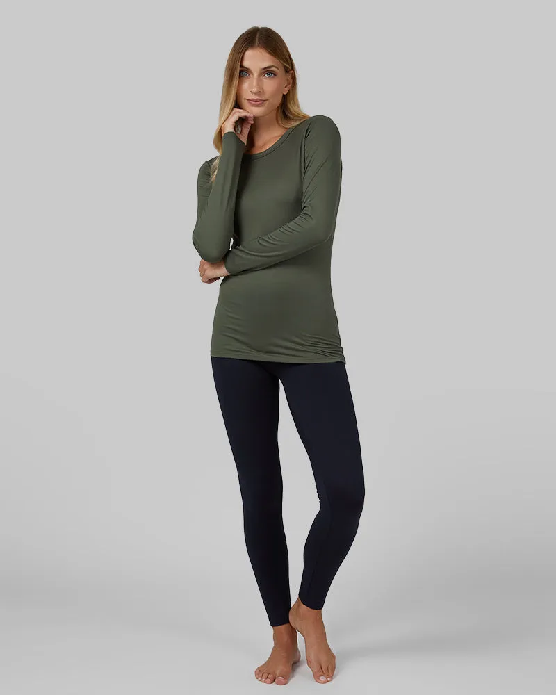 WOMEN'S LIGHTWEIGHT BASELAYER CREW TOP