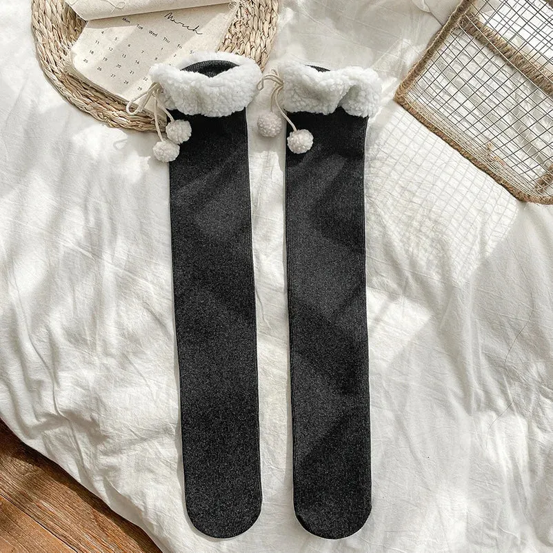 Wooly Plush Stockings