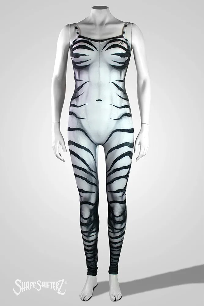 Zebra Cosplay & Dance Costume Unitard - Ultra Contour