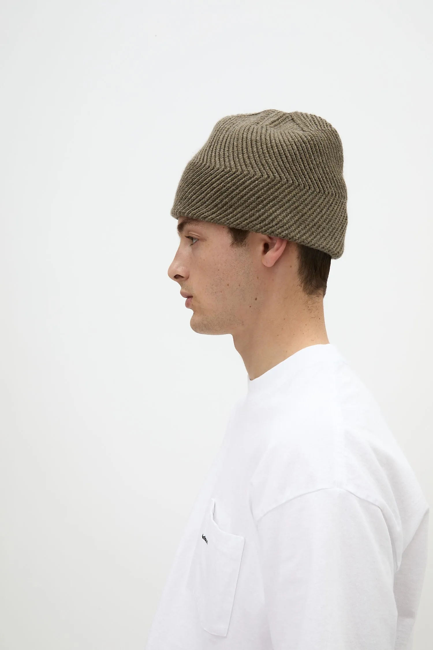 Zig Zag Beanie - Sand